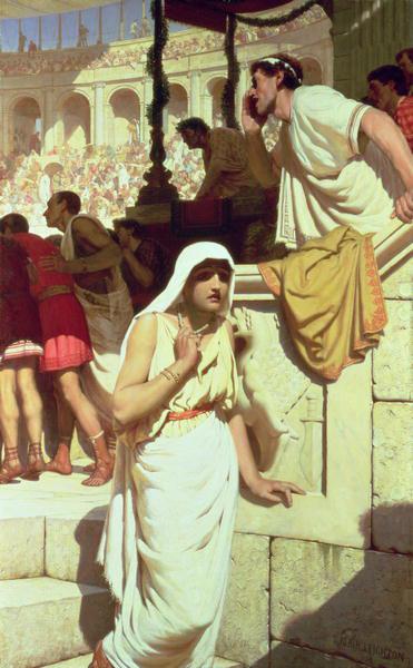 Edmund Blair Leighton The Gladiator's Wife